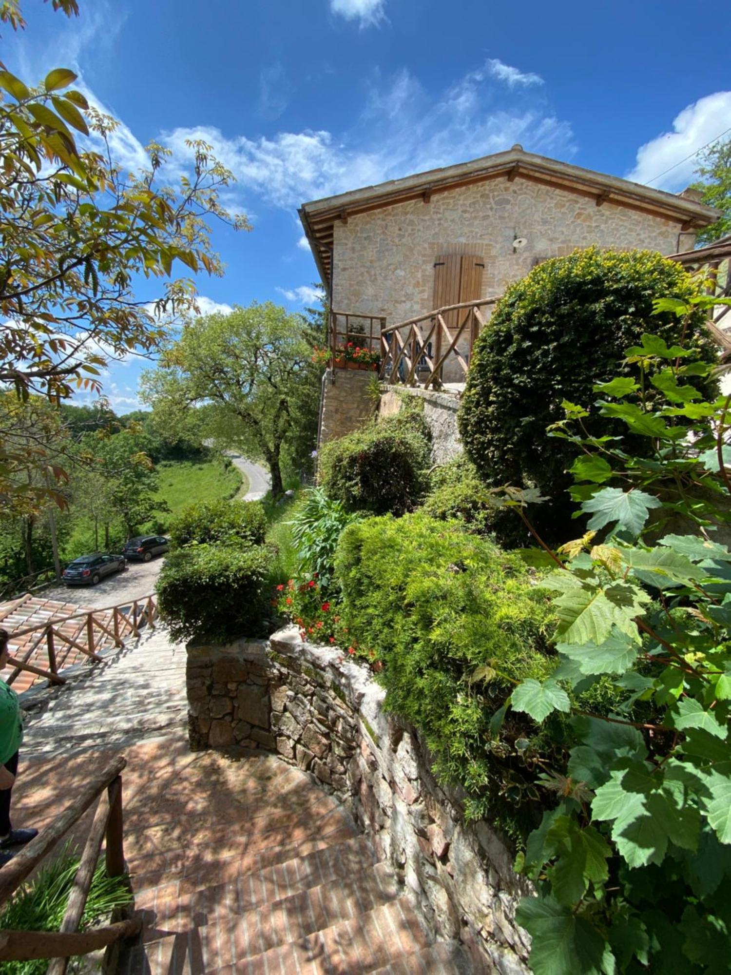 Agriturismo Pettino Campello sul Clitunno Exterior foto