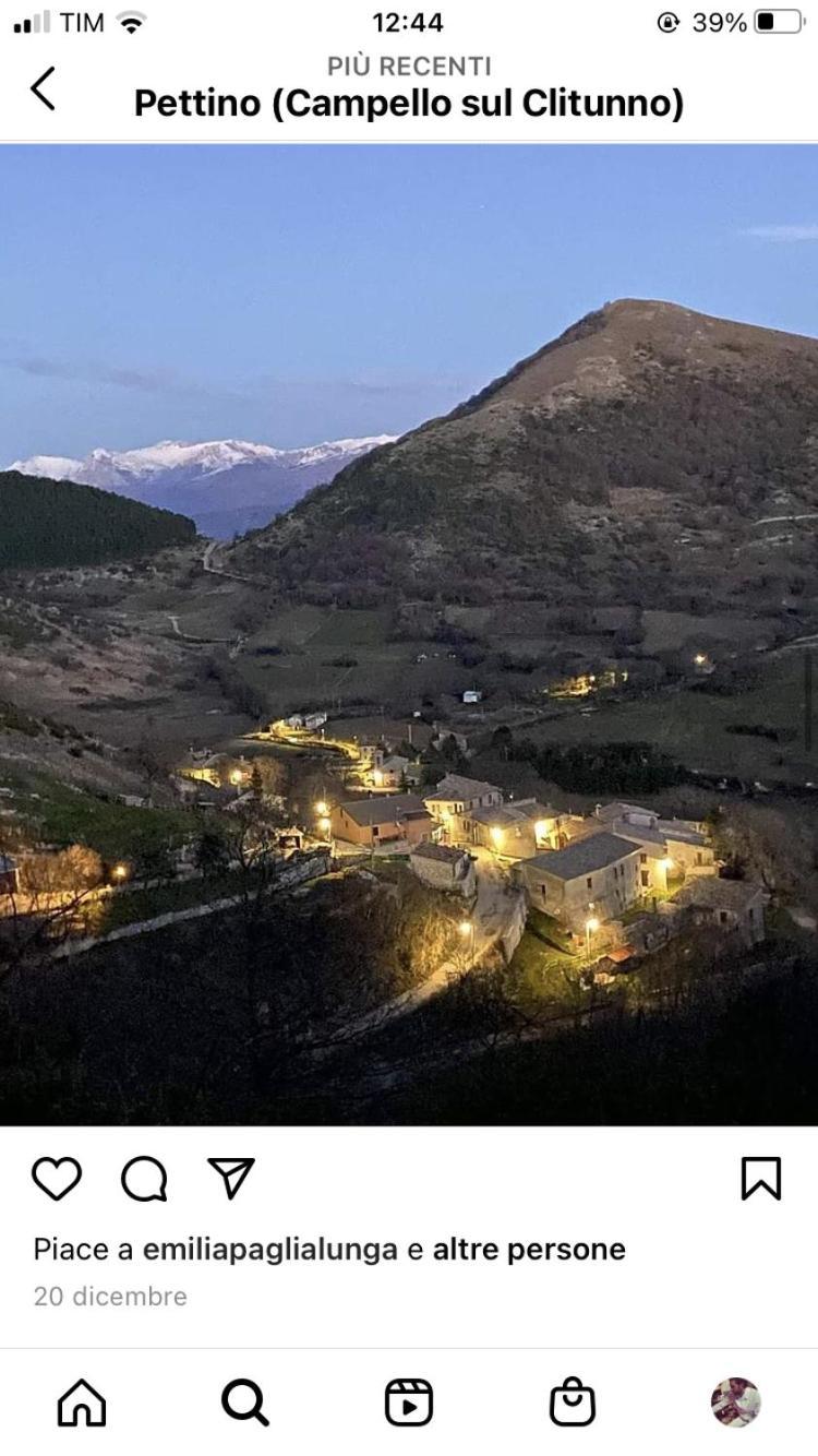 Agriturismo Pettino Campello sul Clitunno Exterior foto